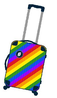 rainbow travel Sticker by orbitz