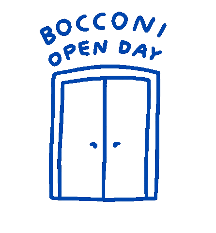 Event Doors Sticker by Bocconi University