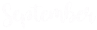 Lettering May Sticker by Natalie Tahhan