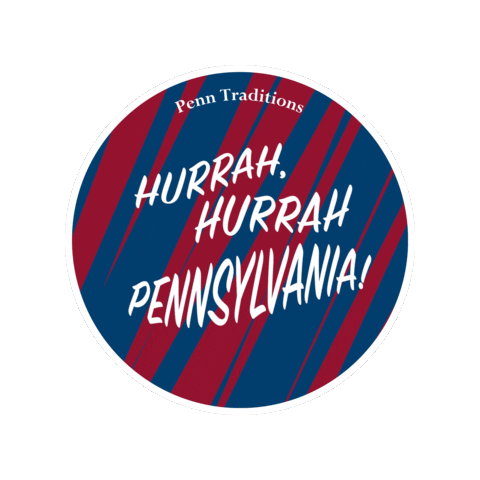 University Of Pennsylvania Sticker by Penn Tradititons