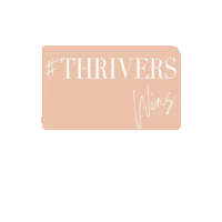 Sticker by The Thrivers Team