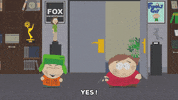 eric cartman laughing GIF by South Park 