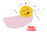 bettycrocker_la celebration birthday cake pastel Sticker