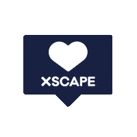 XscapeUK reaction fun heart like Sticker