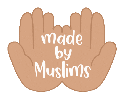 Made By Muslims Sticker by My Salah Mat