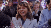 Aimee Teegarden Clapping GIF by Hallmark Channel