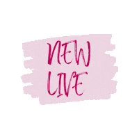 socialbutterflyrach new pink live local Sticker