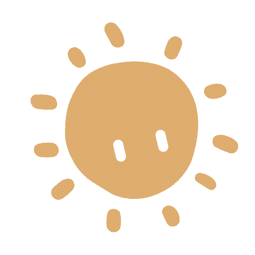 Sun Sunshine Sticker by MORI