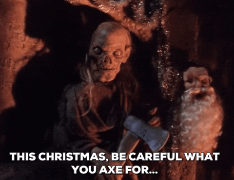 Christmas Axe GIF