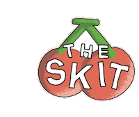 Cherry Skit Sticker by Sukrin
