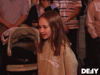 TV gif. A young girl on Criss Angel Mindfreak raises her eyebrows with astonishment saying, "that was freaky."