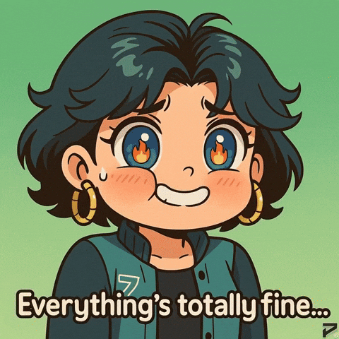 Stressed Out Hana GIF by Persona