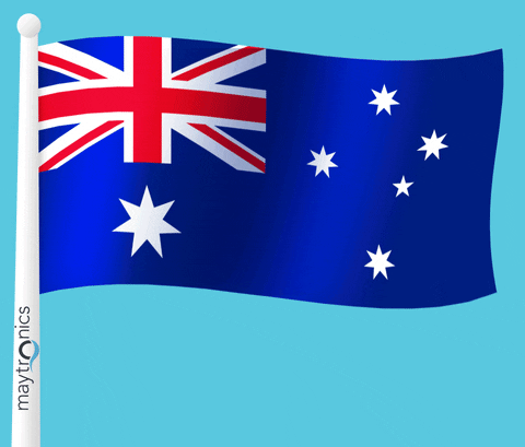Australia Flag GIF by Maytronics