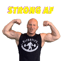 Strongaf Sticker by Joe DeFranco