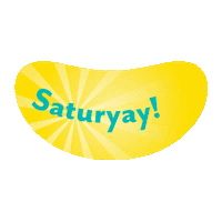 Saturday Pisang Sticker by Frui Indonesia