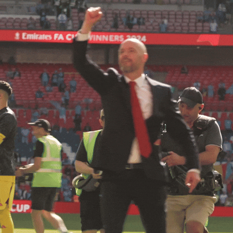 Fa Cup Win GIF by Manchester United