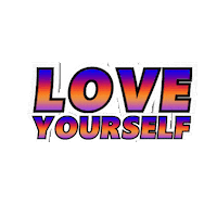 Love Yourself Omerismos Sticker by Omer Studios