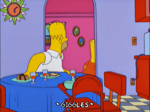 happy homer simpson GIF