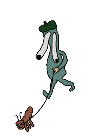 Animation Dog Sticker