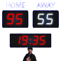 55 Away Sticker