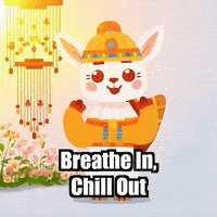 Chill Out Peace GIF by Llamaozi