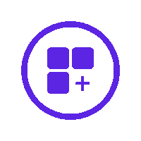 ordergrid purple og fulfillment teamog Sticker