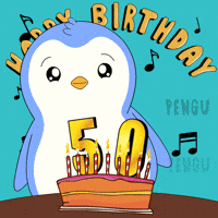 Happy Birthday Party GIF by Pudgy Penguins