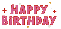 Celebrate Happy Birthday Sticker