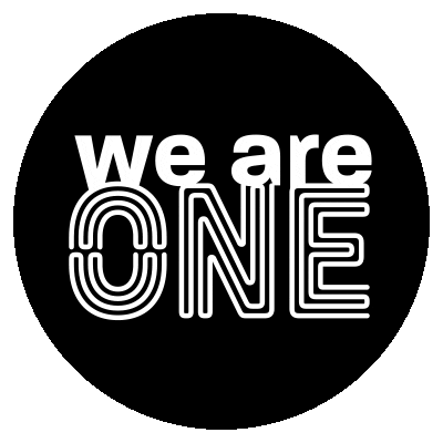 We Are One Sticker by Stockanotti