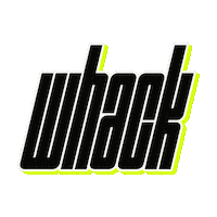 Whack Sticker by hashtagvector