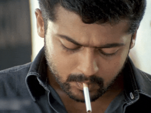 Suriya Smoke GIF
