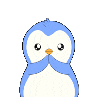 I Love You Kiss Sticker by Pudgy Penguins