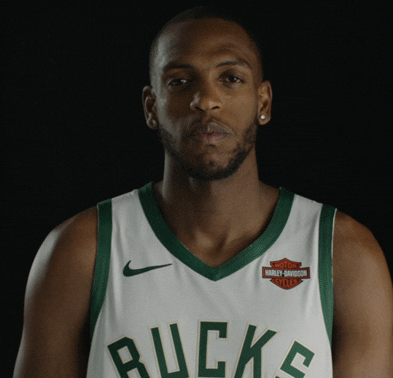 khris middleton milwaukee bucks reaction pack GIF by Milwaukee Bucks