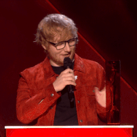 ed sheeran brits GIF by BRIT Awards