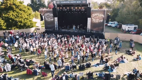 gippslandcountrymusicfest giphygifmaker country music cowboy live music GIF