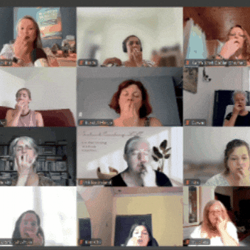 Workshop Tapping GIF by Theresa Lear Levine