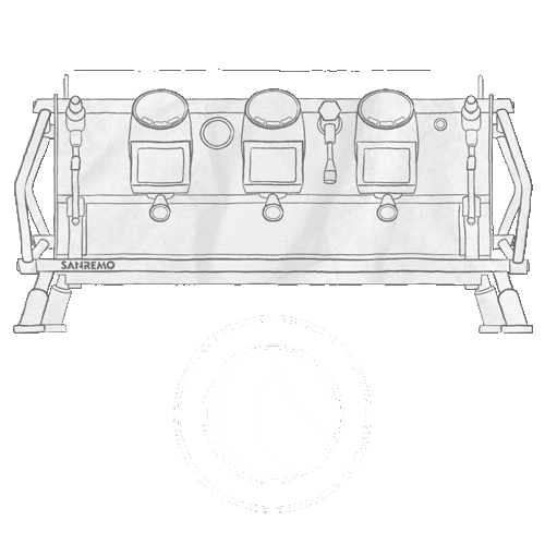 Cafe Barista Sticker by Sanremo Coffee Machines Australia