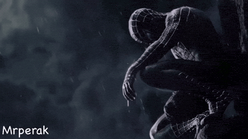 Sad Spider Man GIF