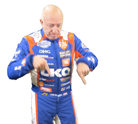 Racing Driver Sticker by Tom Coronel