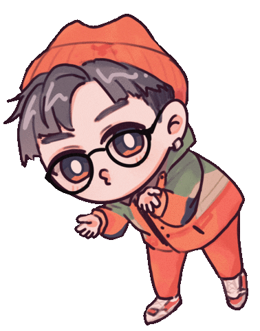 In Love Edan Sticker