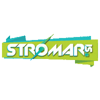 Logo Lightning Sticker by Stromar.si
