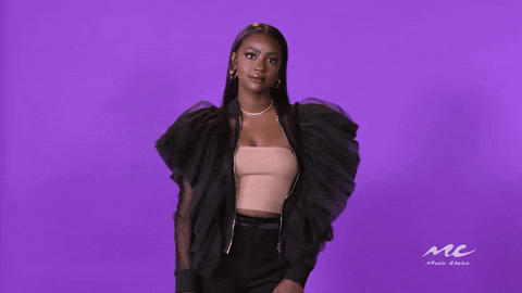 here you go justine skye GIF by Music Choice