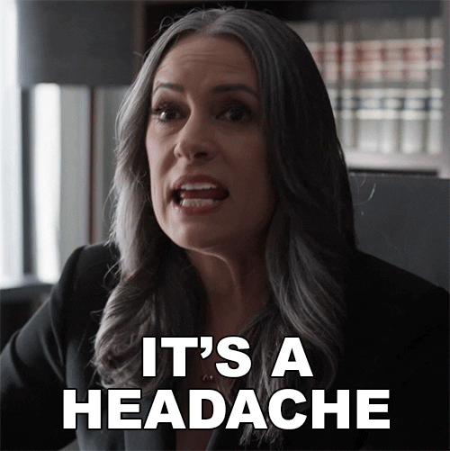 Headache Bau GIF by Paramount+