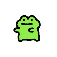 Dance Frog Sticker