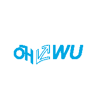 AGWU oh vienna blau wu wien Sticker