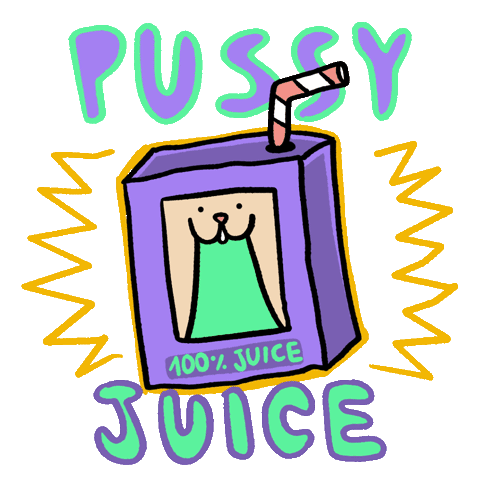 BorkiaTheWizard giphyupload cat drop juice Sticker