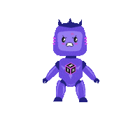 Robot Rage Sticker by 482.solutions