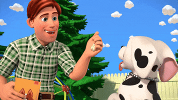 Animation Dog GIF by Moonbug