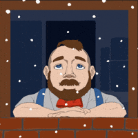 Snow Beard GIF