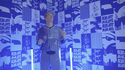 Creighton Bluejays Baseball GIF by Creighton University Athletics